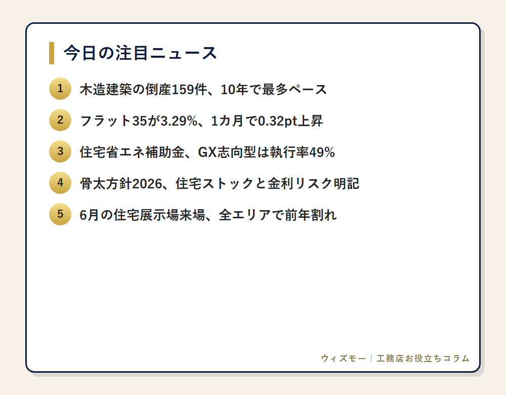今日の注目ニュース一覧