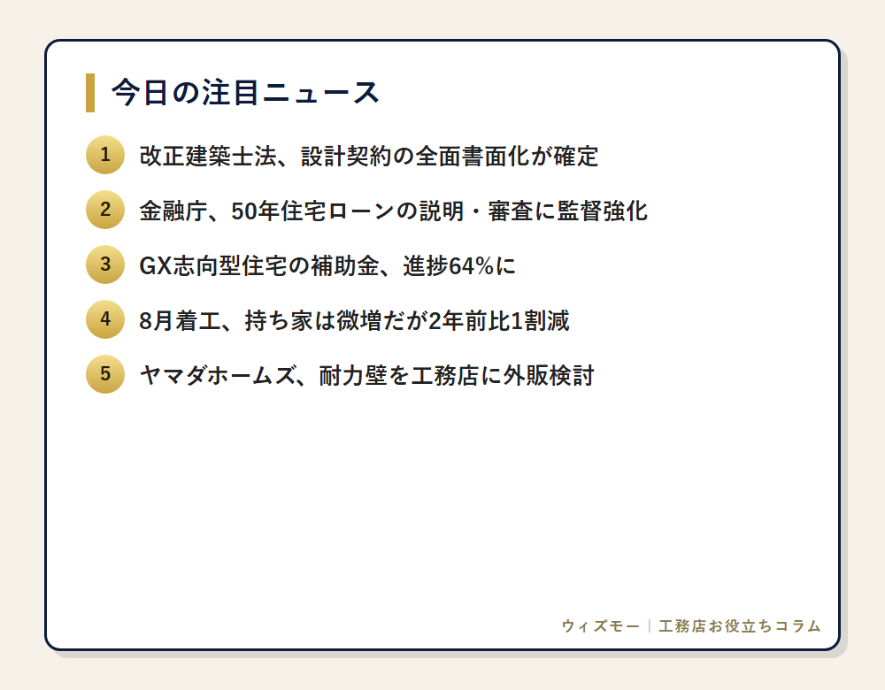 今日の注目ニュース一覧